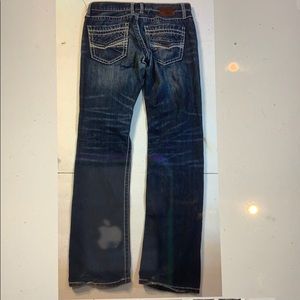 BKE AIDEN STRAIGHT DARK WASH  JEANS 30R X 32 1-s